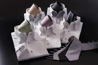 デザイナーズセレクト１週間パーフェクトコーディネートカラーステッチドゥエボットーニシャツホワイト１４点セットＳ