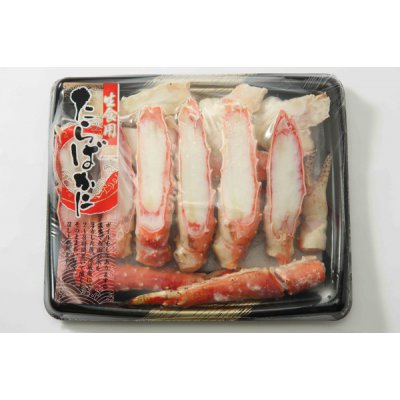 食べやすくて幸せ!ボイルたらば蟹 カット済み笹切り 800g 2~4人前
