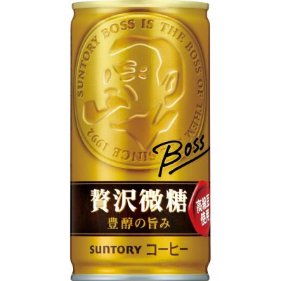 BOSS ボス 贅沢微糖 190ml 30本入りケース 【缶コーヒー】