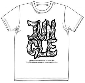 ジャングル叫女・オリジナルTシャツ(2017/2/22発売)