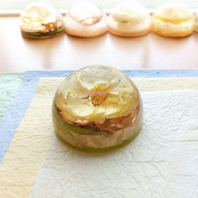 【送料無料】浄化オルゴナイト「かごめさくら」