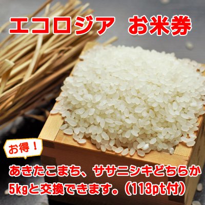 エコロジア お米券
