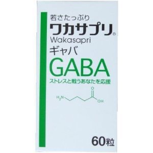 ストレス社会で頑張る方に！リフレッシュサプリ！GABA（ギャバ）60粒　ワカサプリ　メンタルへ　人気の...