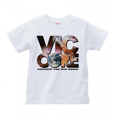 viccore 宇宙ロゴT