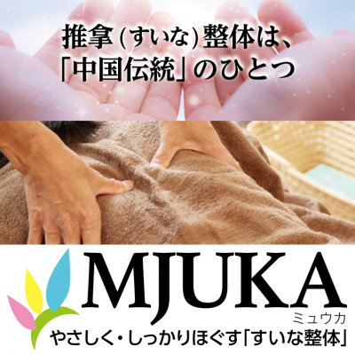 町田 鶴川 ボディケア すいな整体~MJUKA(ミュウカ)~