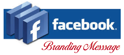 ブランディングメッセージFBページ　箔押し印刷　箔押し名刺